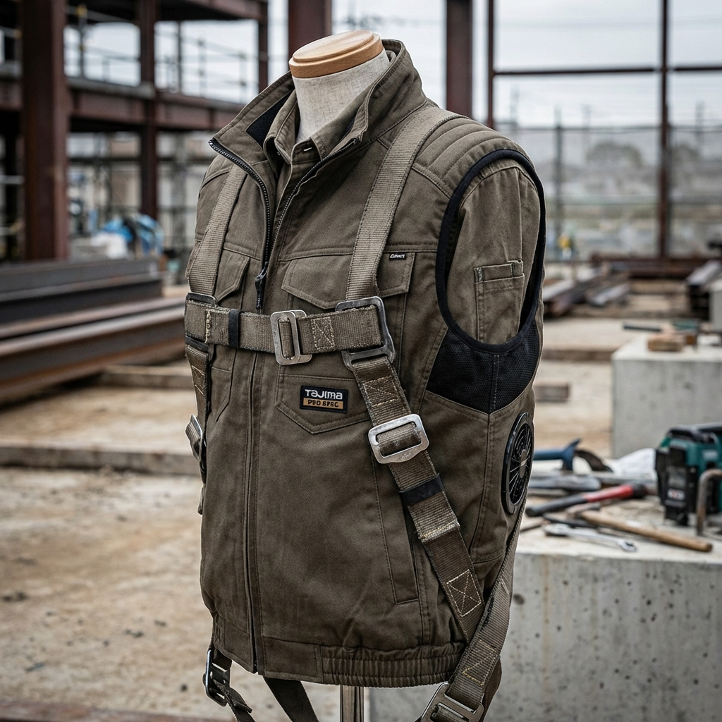 タジマ風雅シリーズの装着イメージ